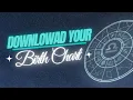 How To Download Your Free Birth Chart
