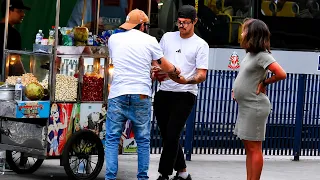 FALSA GRAVIDA ENGANANDO PESSOAS NA RUA | MANDE A SUA #392