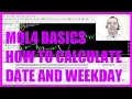 MQL4 TUTORIAL BASICS - 55 HOW TO CALCULATE THE WEEKDAY