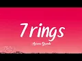 Ariana Grande - 7 rings (Lyrics)