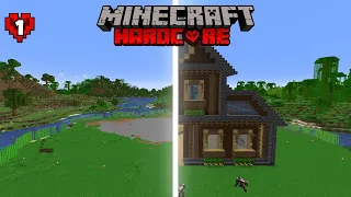 The BEST START YOU CAN SEE In Minecraft Hardcore 