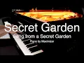 Song From A Secret Garden  -  (Solo Piano Cover ) - Maximizer
