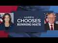Who is Tim Walz Kamala Harris running mate