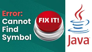 Cannot Find Symbol Error Java Tutorial