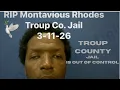 ANOTHER INMATE DIES IN TROUP COUNTY JAIL