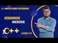 Hierarchical Inheritance in C C OOP Course for Beginners in Hindi