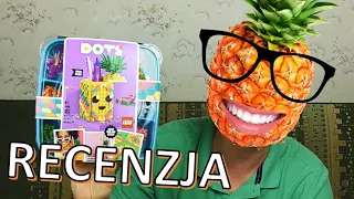 LEGO DOTS Pojemnik na długopisy w kształcie ananasa 41906 / RECENZJA