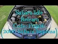 Subaru Impreza Idle Relearn Code P0506