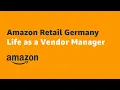 Life as a Vendor Manager Amazon Retail Germany