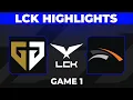 GEN vs HLE Game 1 Highlights LCK 2026 Rounds 3-4 Gen G vs Hanwha Life Esports