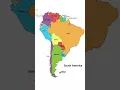Map of South America