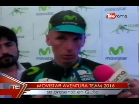 Movistar Aventura Team 2016 se presentó en Quito