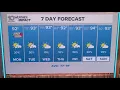 10 Weather Monday forecast August 10 2026