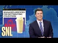 Weekend Update Arby s Manager Arrested 82-year-old College Graduate - SNL