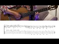 BLIND GUARDIAN - The Bard's Song In The Forest | Classical Guitar Cover | Guitar Tabs + Notes
