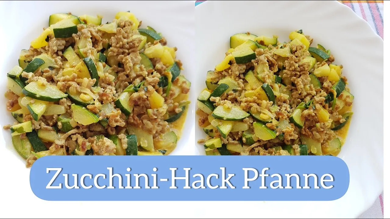 
          
          
          
            
            ZUCCHINI-HACKFLEISCH PFANNE ||Leckere Low carb Rezept
          
        . 
