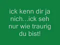 Sido - Hey du - Lyrics