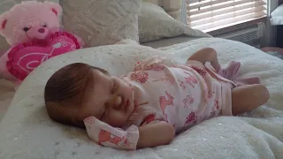 Walmart preemie baby girl haul with McQuell....Indie sculpt by Laura Lee Eagles. ❤