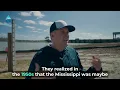 Mississippi River Kept On Course By Control Structure