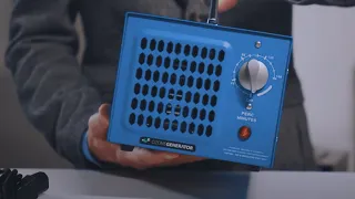Videón: Az ózongenerátor használata + Unboxing special