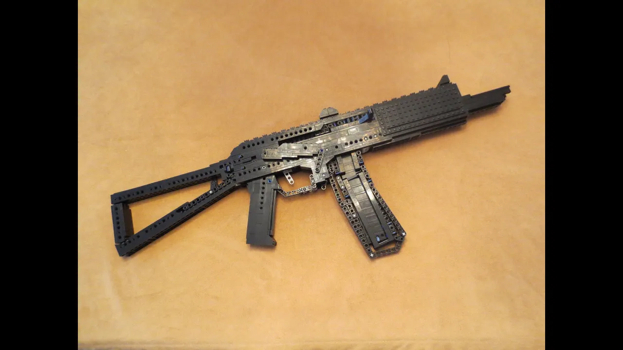hey YouTube This is review of 2 lego guns (the lego desert eagle and jungle carbine) from the lego h. 