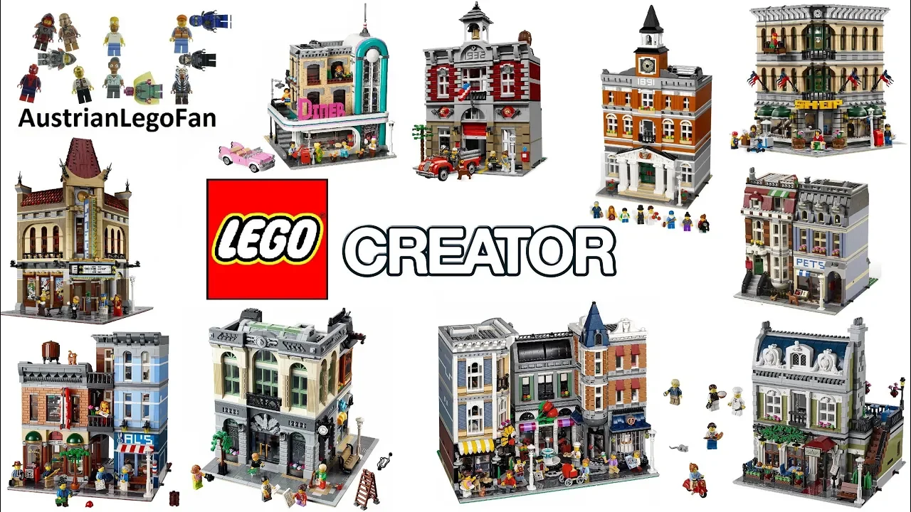 Lego Creator 31069 Modular Family Villa - Lego Speed Build Review