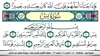 فارس عباد سورة يس كاملة مكتوبة 