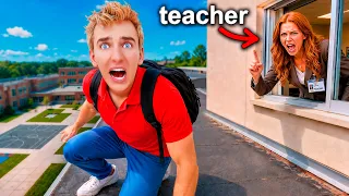 SNEAKING OUT of Summer School CAUGHT