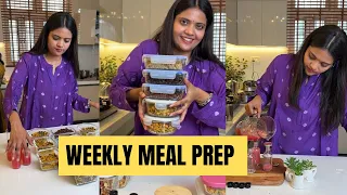Weekly Meal prep for Indian Kitchen | Somya Luhadia