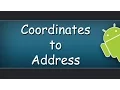 How To Convert GPS Coordinates To Address In Android