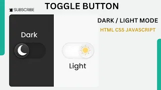Toggle Button HTML CSS JAVASCRIPT With Full Source Code