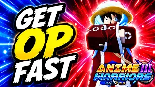 the fastest beginner to pro progression guide in anime warriors 3 get secret units fast roblox 
