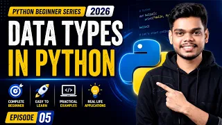 Python Data Types Explained in 10 Minutes Python Beginner Series In Tamil 2026