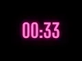 64 Second Timer with Alarm