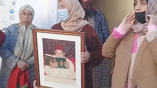 نايضة ساكنة هري المالقي سلا غاضبون بغاو يجريوا علينا 