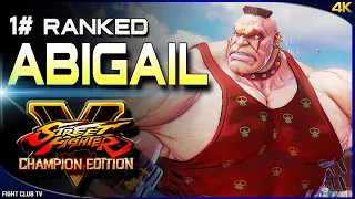 Hornswoggle Abigail Street Fighter V Champion Edition SFV CE 4K