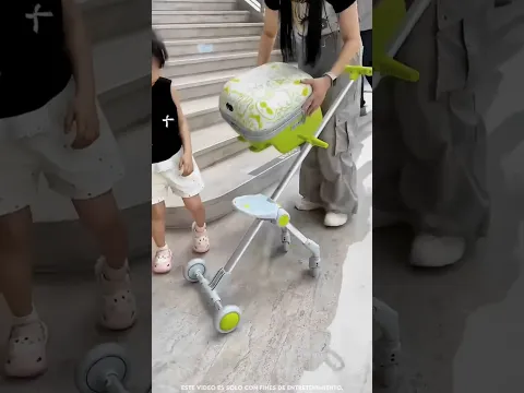 El increíble carrito de viaje de mamá! 😍🧳