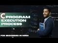 C Program Execution Process Explained Step by Step Compilation Assembling Linking in Hindi