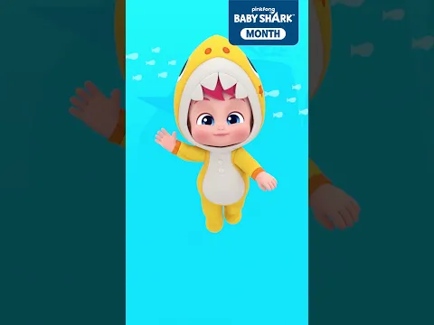貝貝彬 鯊魚家族 🦈 鯊魚寶寶 Baby Shark 💛 貝貝彬 繁體中文 兒歌頻道  #bebefinn #shorts