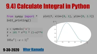 9 4 Calculate Integral in Python