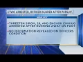 Two Arrested Officer Injured After Pursuit