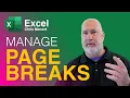 Excel Page Break and Inserting Page Breaks