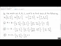 3-5 Operations with Matrices