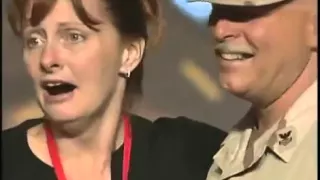 womans surprise reunion with her navy husband in public