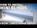 How to Install Top Down Bottom Up Cellular Shades Honeycomb Blackout from Lowe s Home Depot