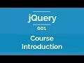 Arabic jQuery Practical Course - Course Introduction
