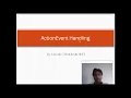 Lecture - 6 Action Event Handling in Java