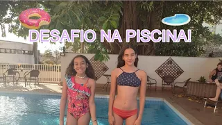 desafio na piscina 