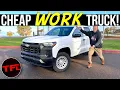 Holy Cow The 2023 Chevy Colorado Is ACTUALLY An Affordable Work Truck By Today s Standards