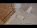 Corner Shower using OSB as a reinforcement explained